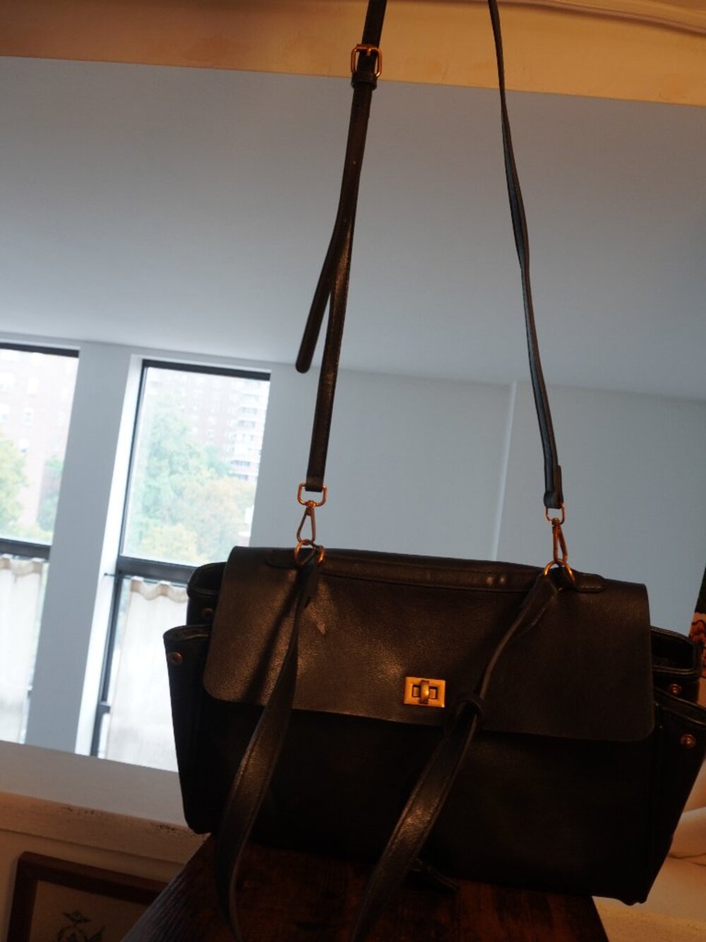 VIRAL IT-BAG / WORK-TO-NIGHT LEATHER TOTE